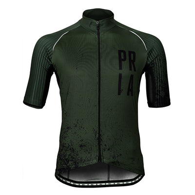 Military Green Men's Race Cycling Jersey-PARIA.CC