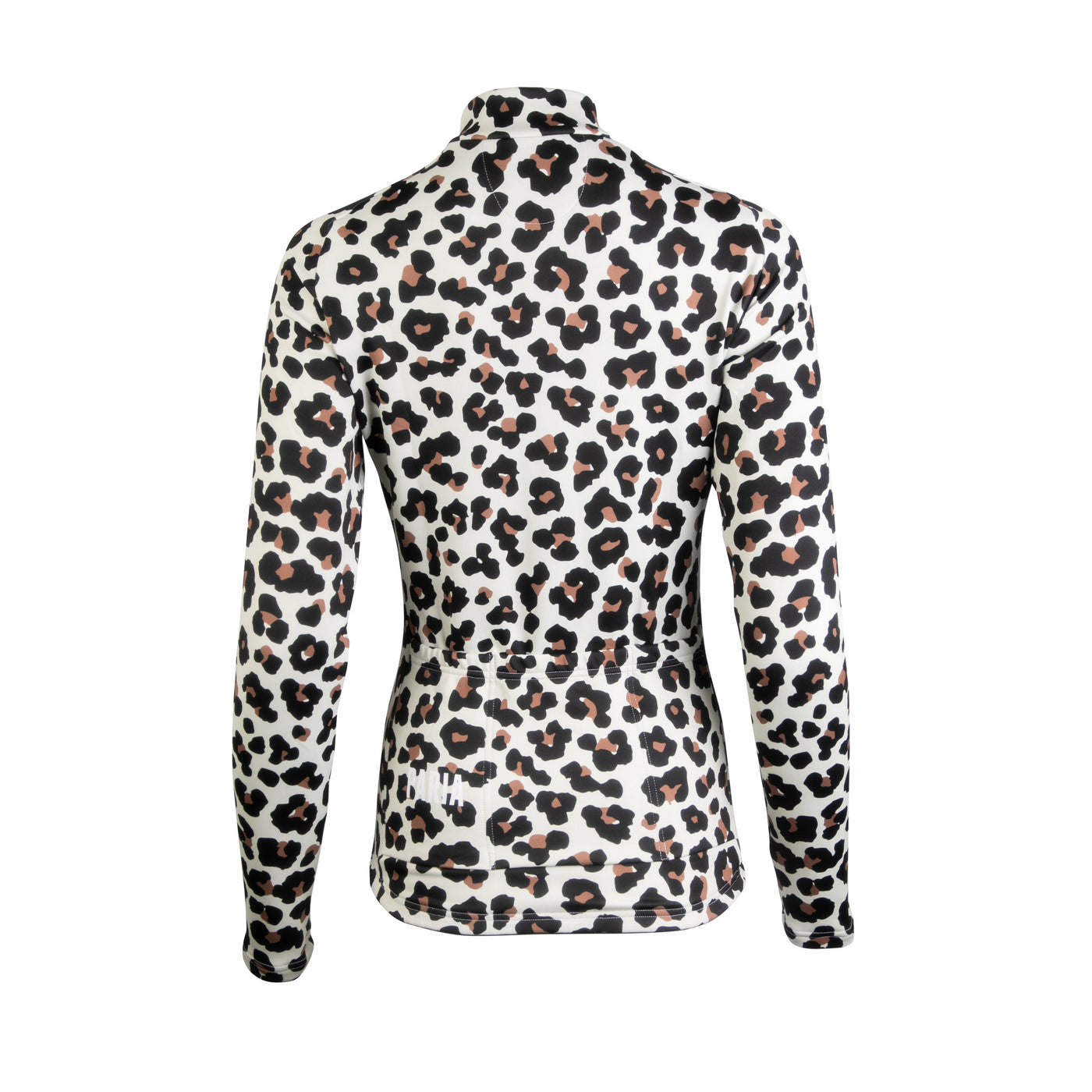Leopard Print Women's Long Sleeve Aero Jersey