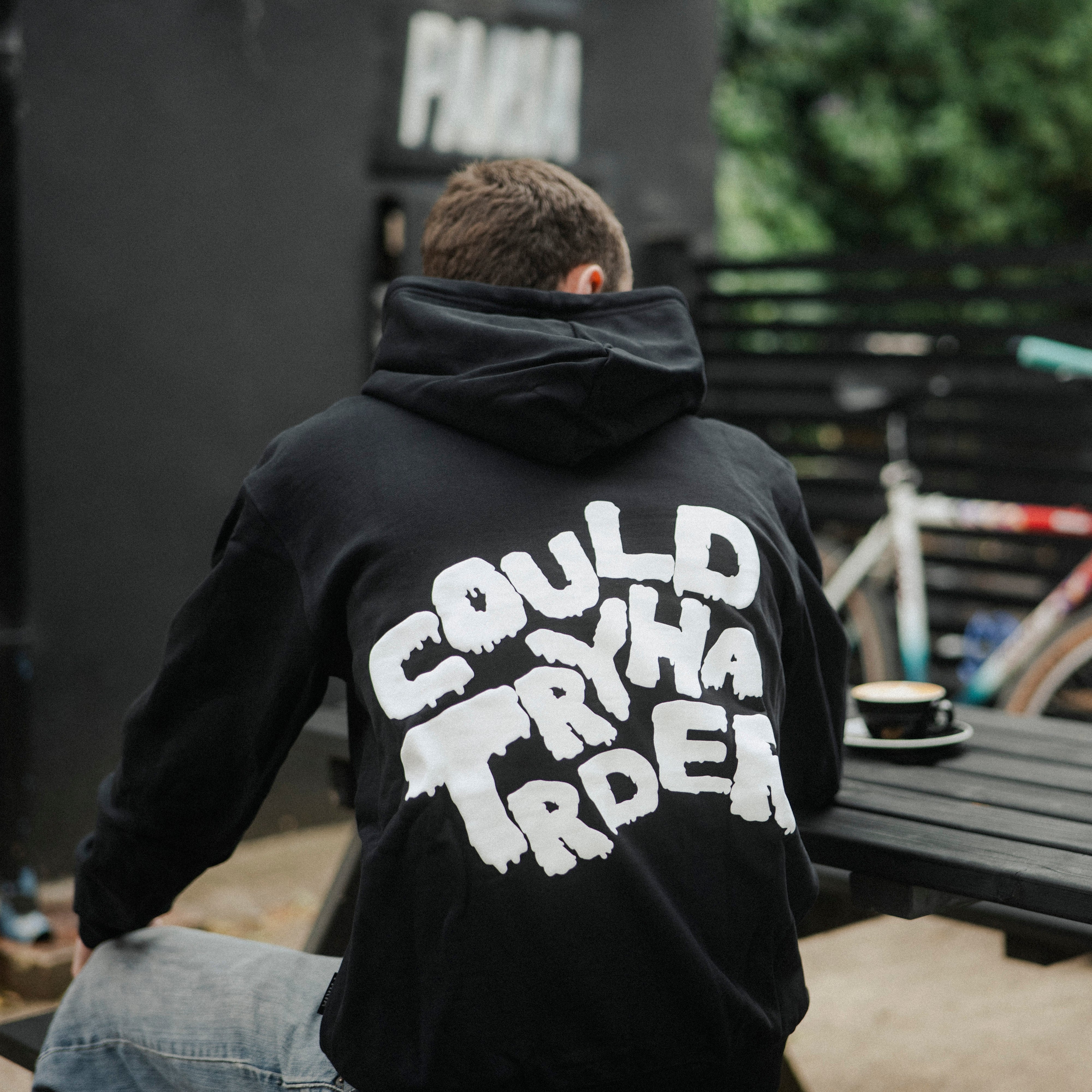 PARIA Black Cycling Hoodie | Cycling Clothing - PARIA.CC