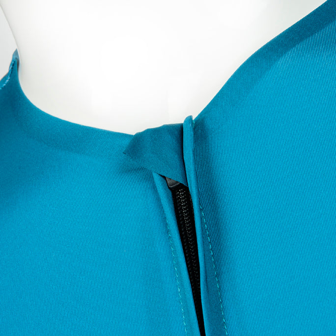 Lyons Blue Long Sleeve Cycling Jersey