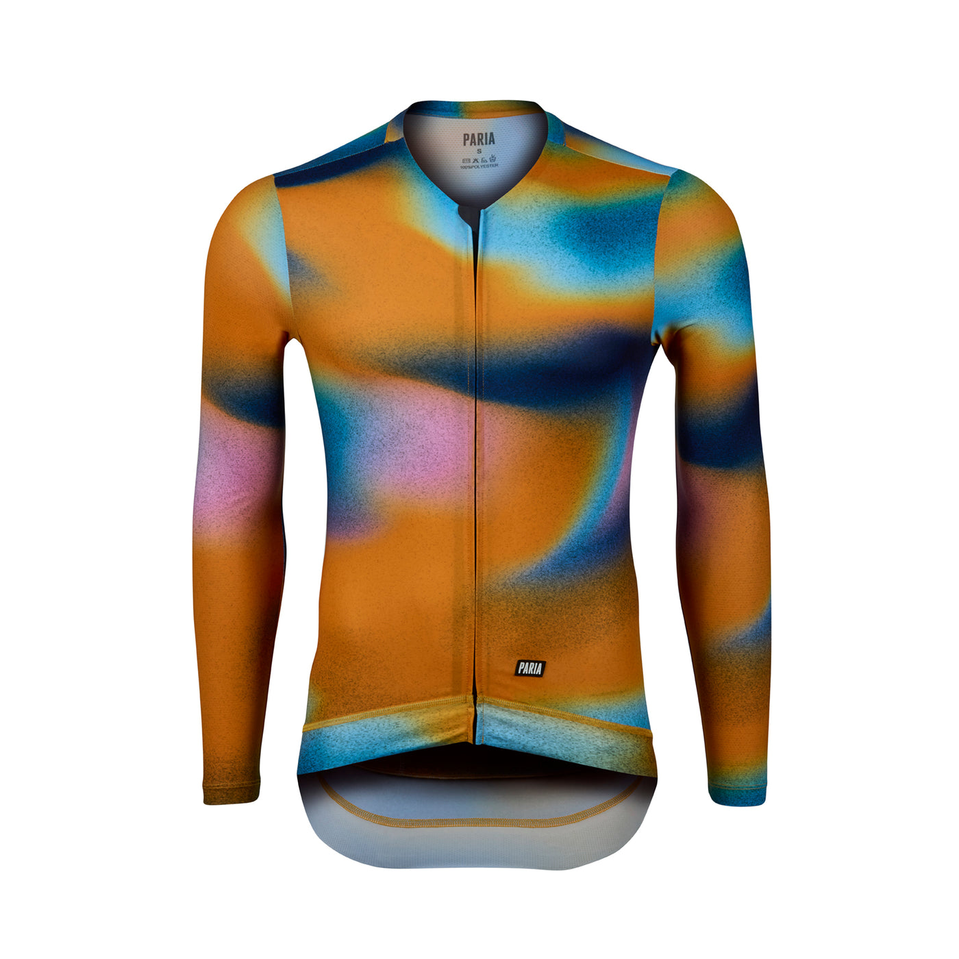 Heat Map Long Sleeve Cycling Jersey