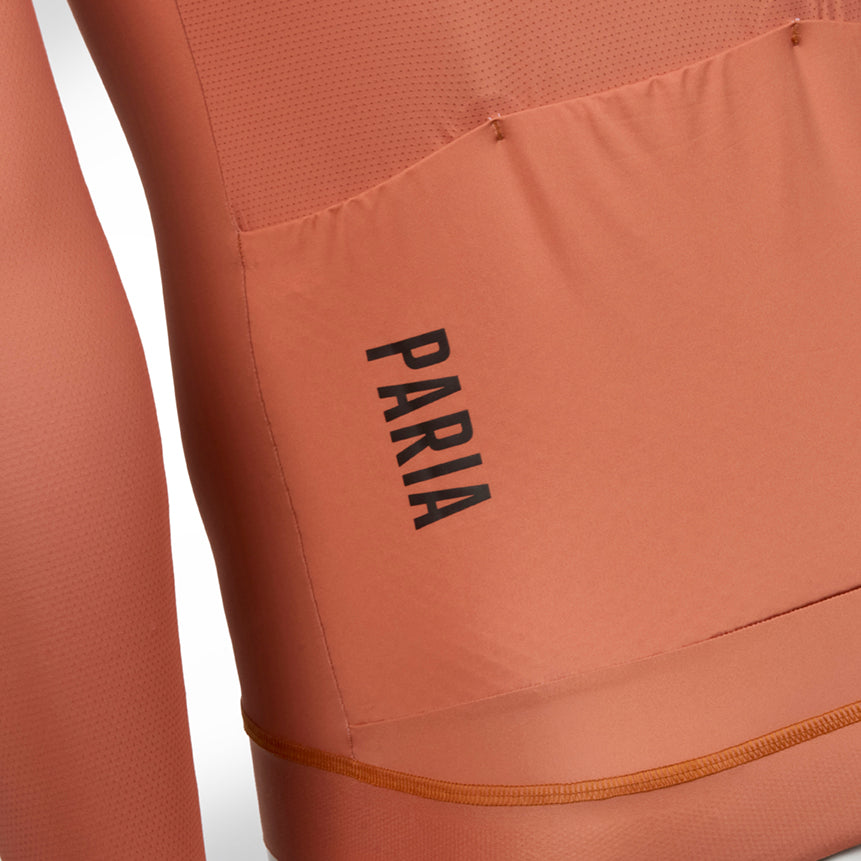 Bandied Melon Long Sleeve Cycling Jersey