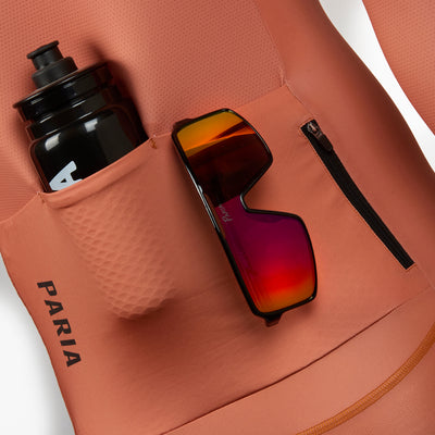 Bandied Melon Long Sleeve Cycling Jersey