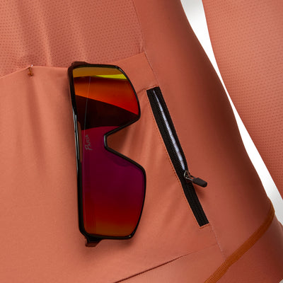 Bandied Melon Long Sleeve Cycling Jersey