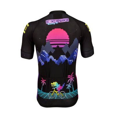 Neon Raptor X PARIA Short Sleeve Cycling Jersey