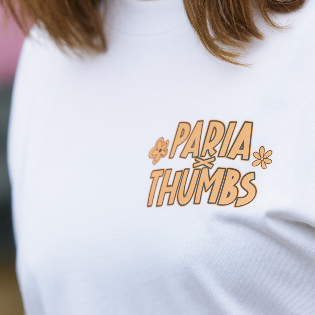 3 Speed Bike & Riding  // White Tee