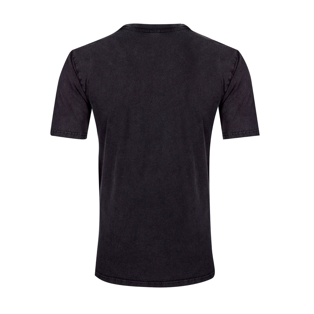 PARIA Raw Tee Stone Washed Black