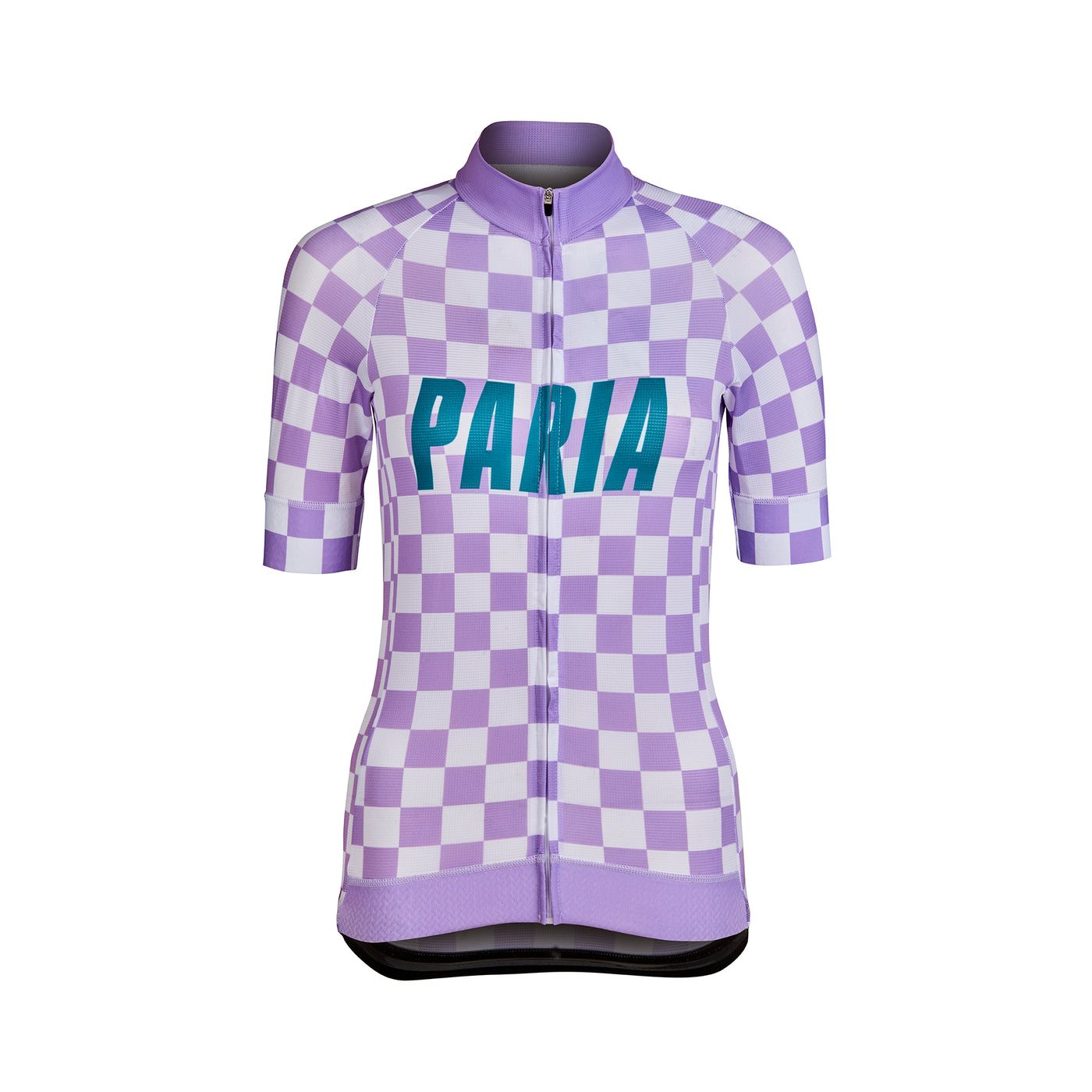 Damen-Radtrikot mit 90er-Geoprint