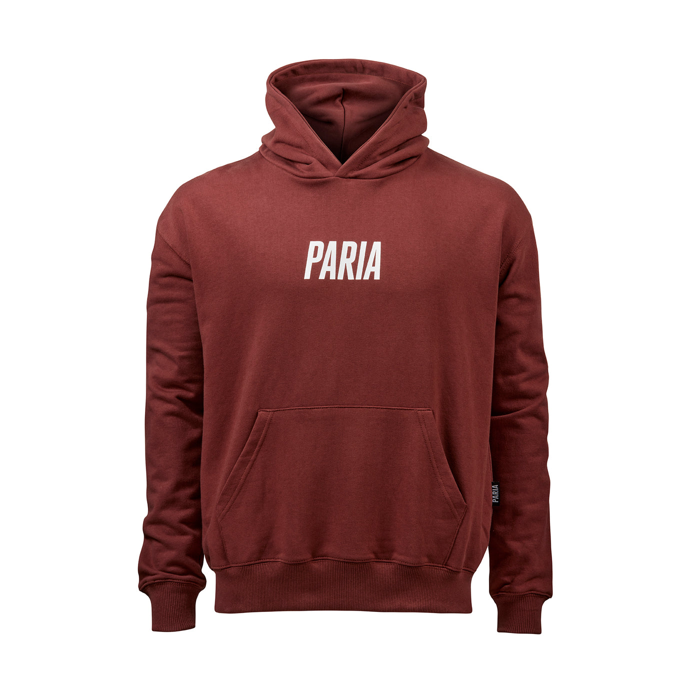 PARIA Block hoodie - Rust