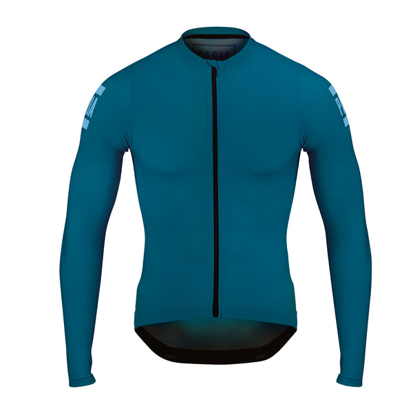 Teal cycling store jersey