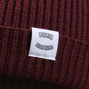 Burgundy Trawler Beanie