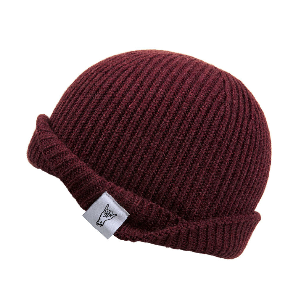 Burgundy Trawler Beanie