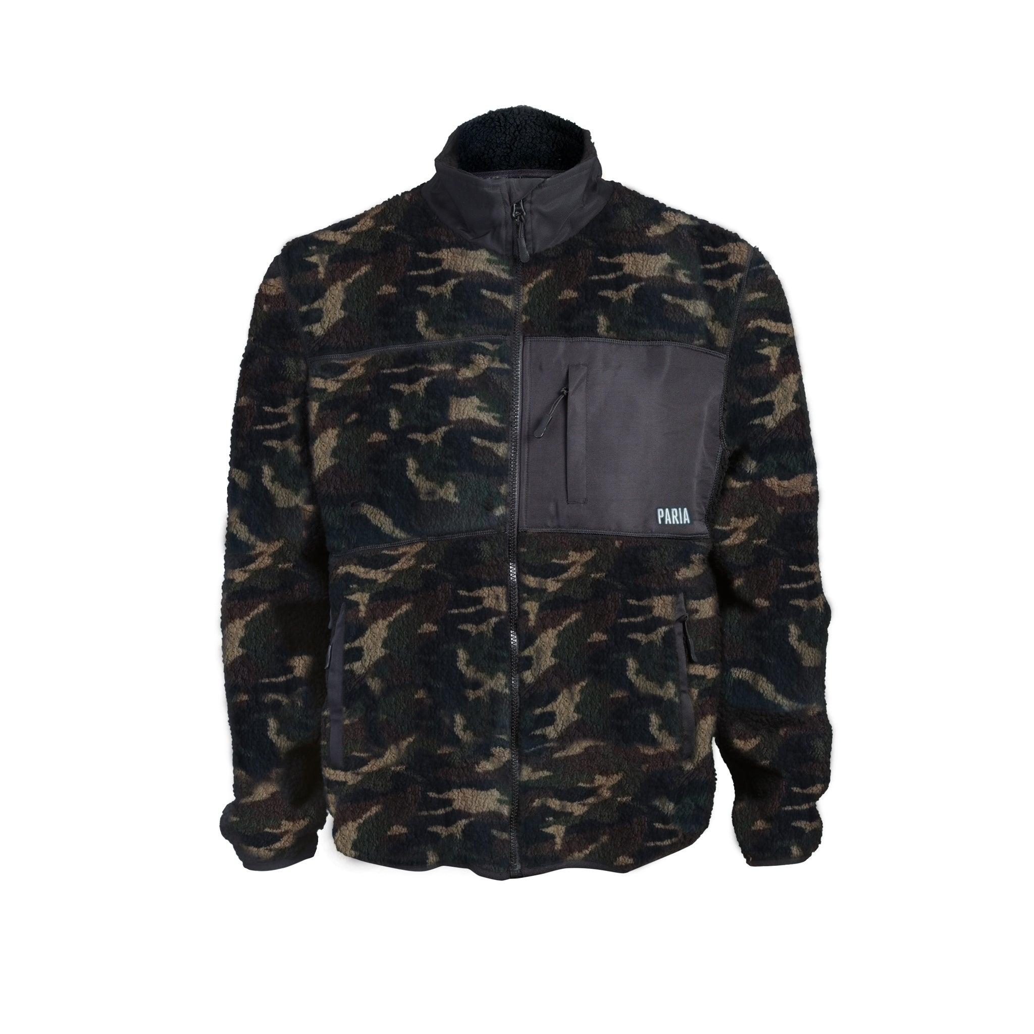 Camo sherpa sales jacket mens