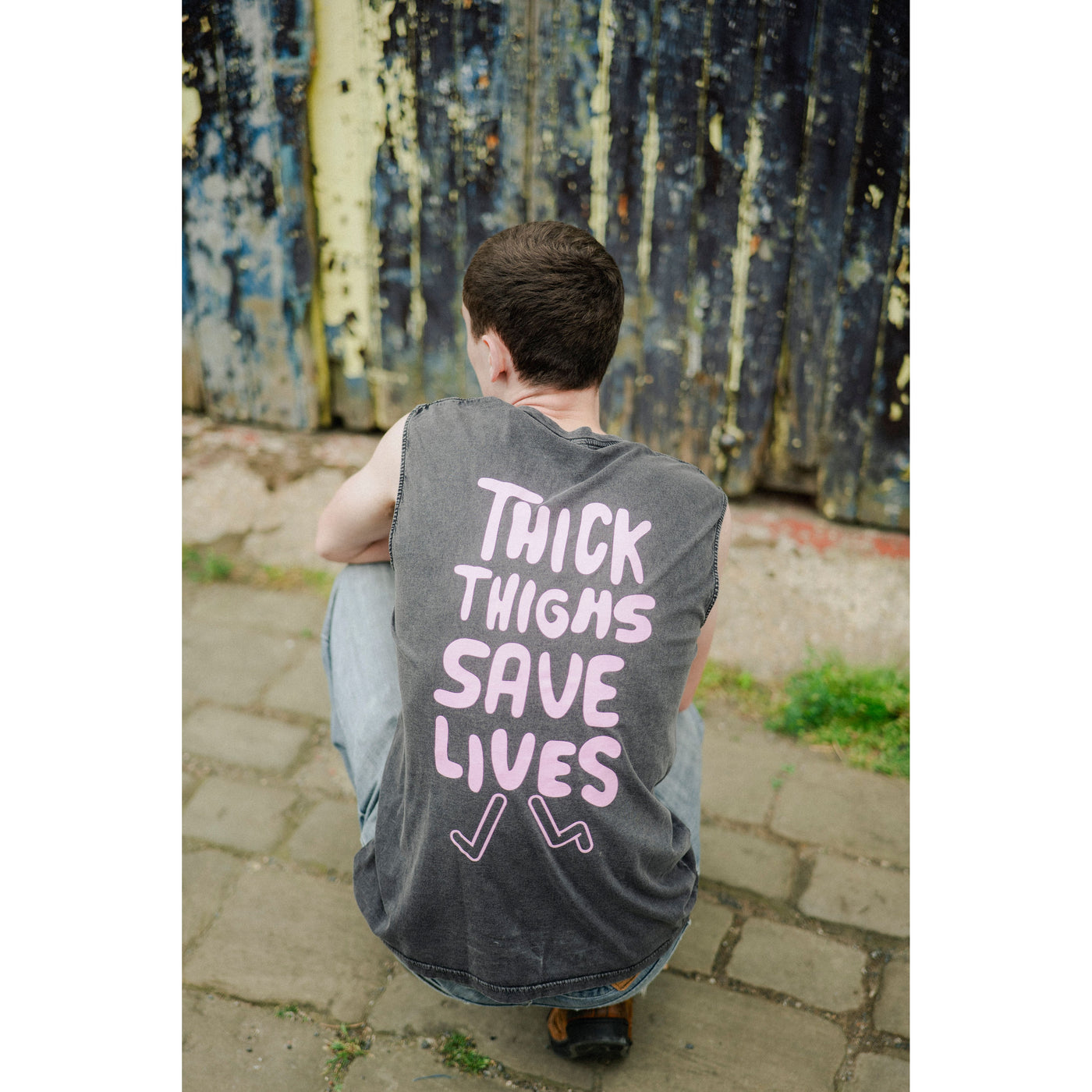 Thick Thighs Sleeveless T-Shirt