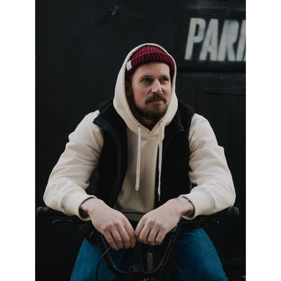 Black Sherpa Fleece Commuter Cycling Gilet