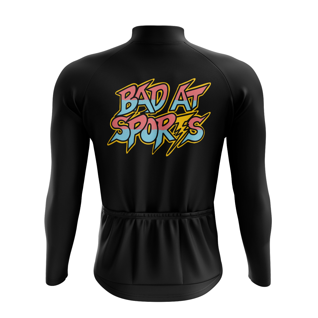 BAD AT SPORTS Long Sleeve Winter Jersey