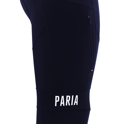 Navy Blue Paria Thermal Cargo Bib Tights