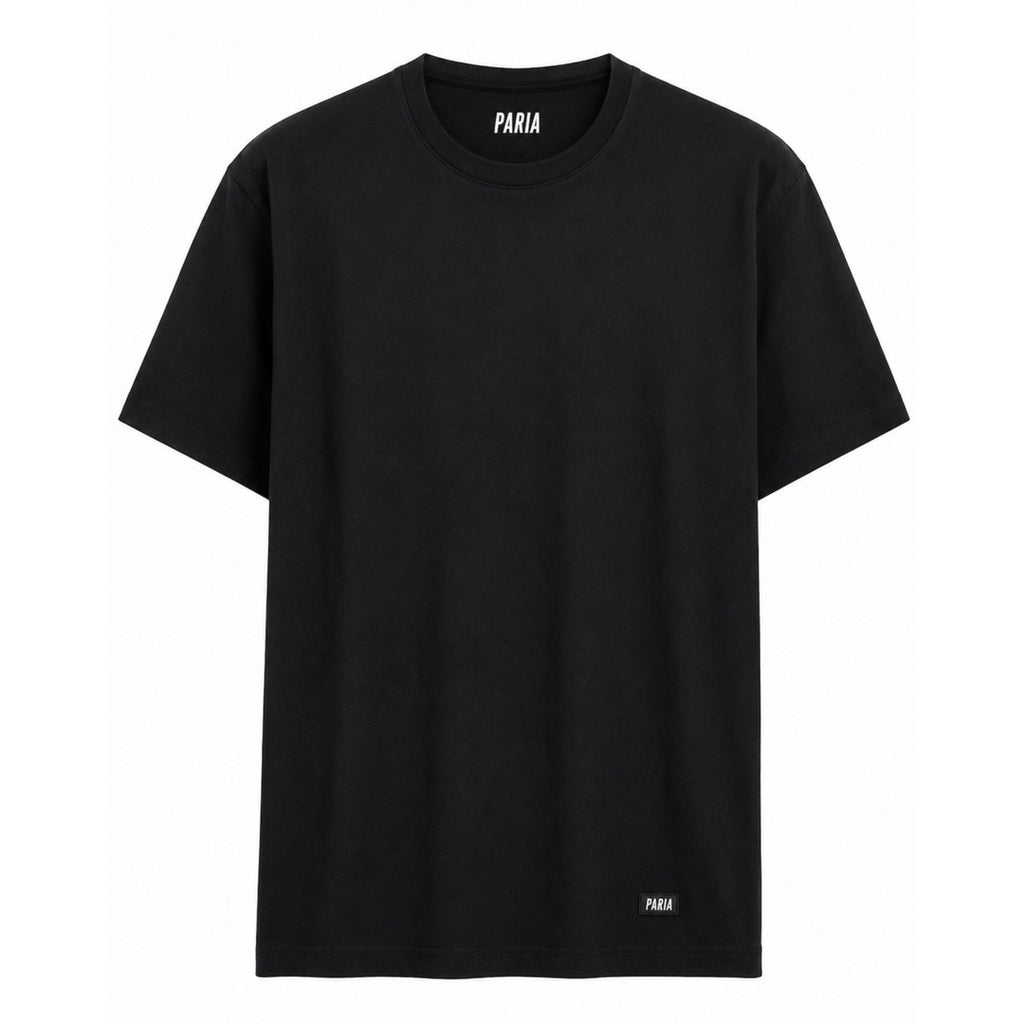 Black Short Sleeve Gravel Tech Tee