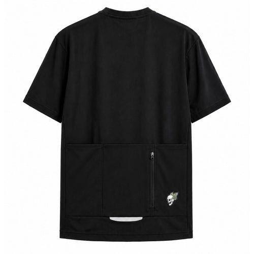 Black Short Sleeve Gravel Tech Tee