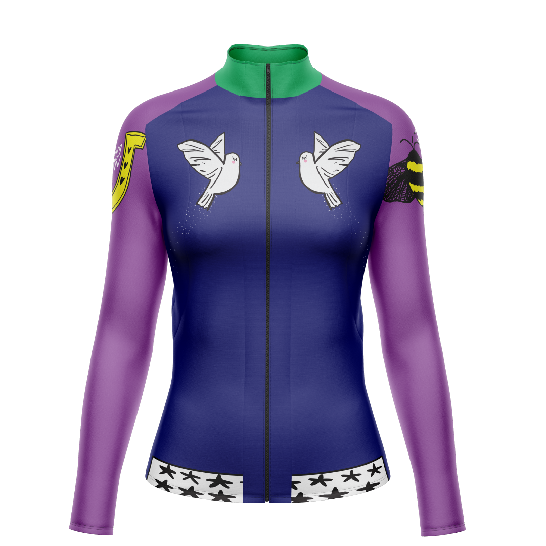 HOT Long Sleeve Cycling Aero Jersey Women's Long Sleeve