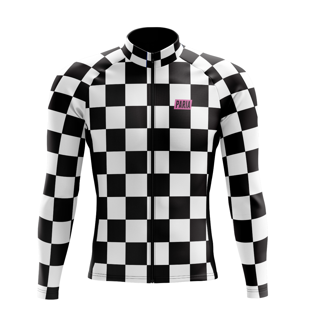 Long sleeve winter cycling jersey online