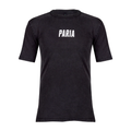 PARIA Raw Tee Stone Washed Black