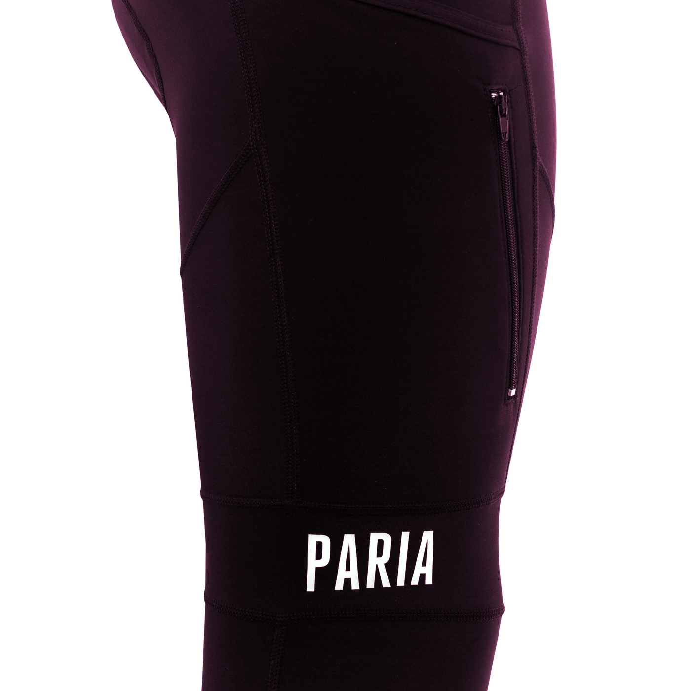 Plum Paria Thermal Cargo Bib Tights