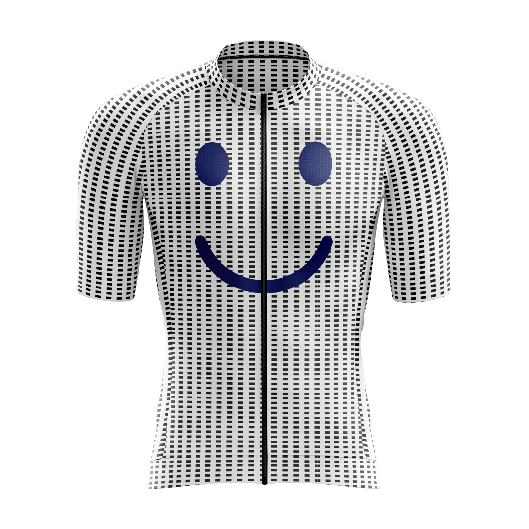 Smiley Sad Aero Short Sleeve Cycling Jersey