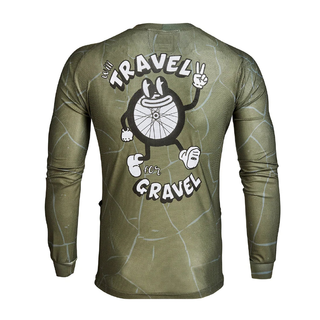 Long Sleeve Gravel Tech Tee