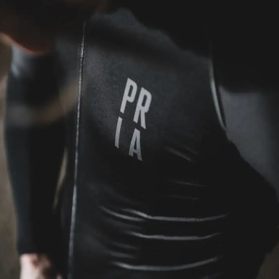 Black Race Fit Cycling Jersey-PARIA.CC