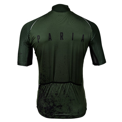 Military Green Men's Race Cycling Jersey-PARIA.CC