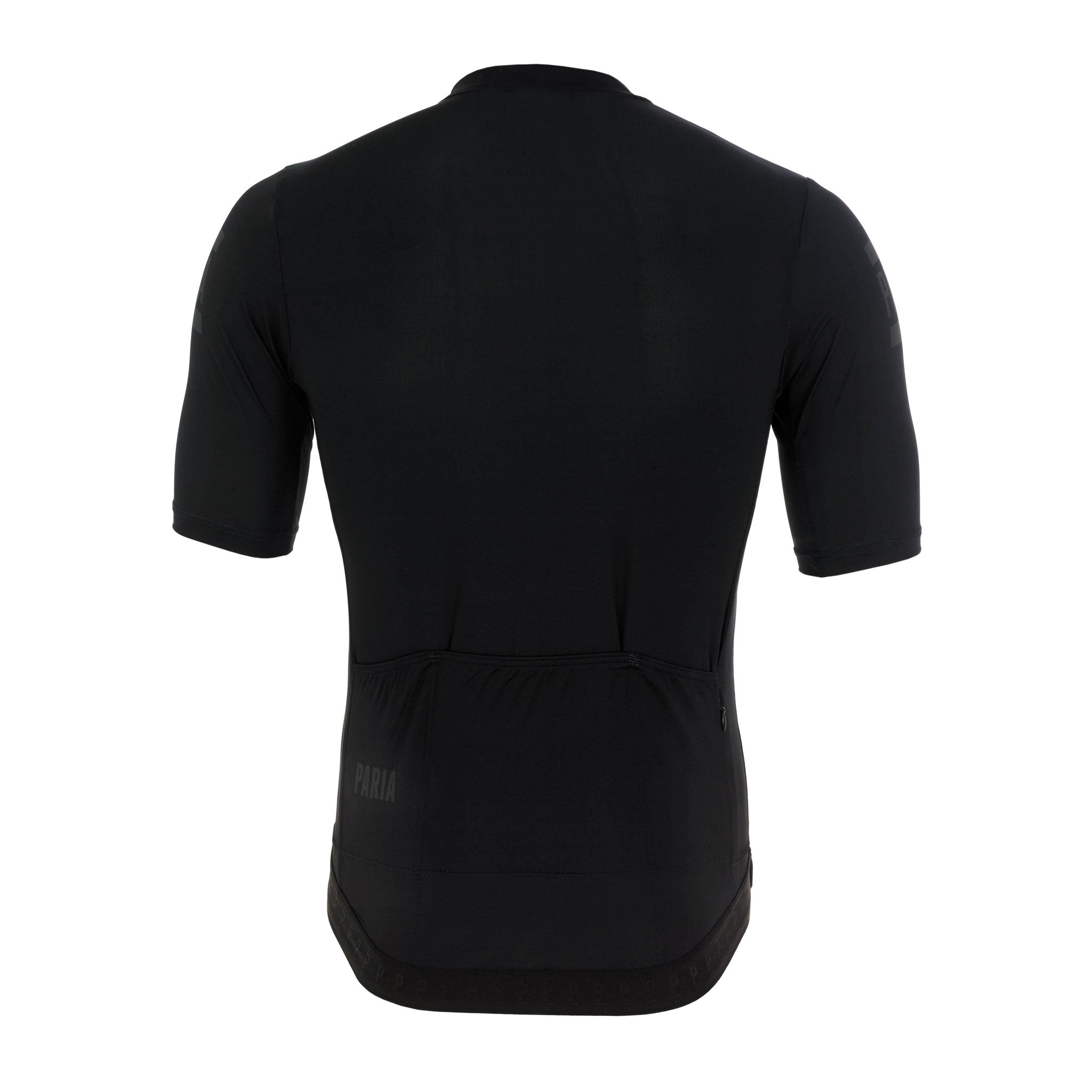Men's Black Short Sleeve Cycling Jersey