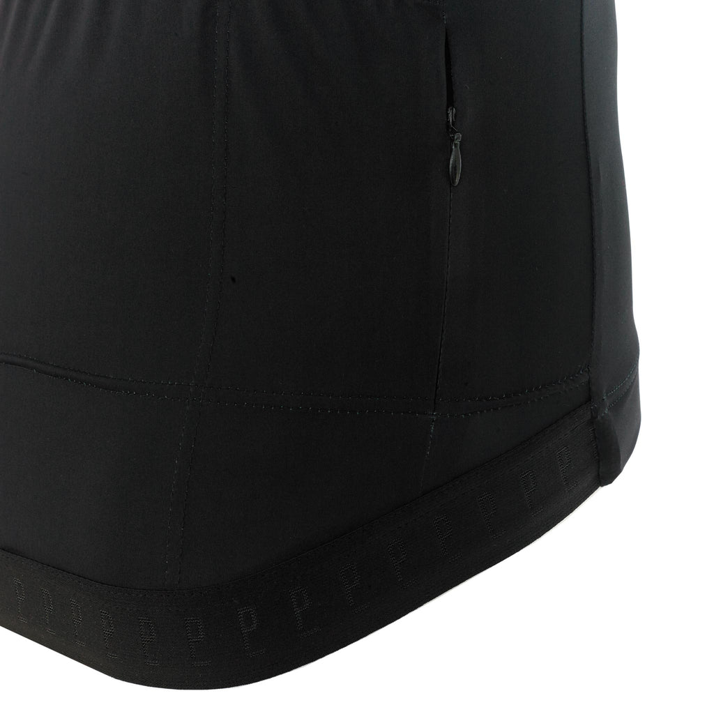 Men's Black Short Sleeve Cycling Jersey