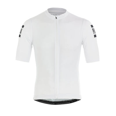 Men's White Short Sleeve Cycling Jersey