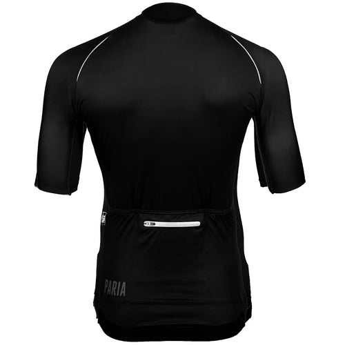 Black Race Fit Cycling Jersey-PARIA.CC